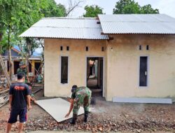 Penampakan Indah Rumah RUTILAHU Yang Dibangun Satgas TMMD Ke 119 Kodim 0599