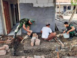 Gerak Cepat, Pembangunan RUTILAHU Yang di Bangun Satgas TMMD Ke 119 Kodim 0509 di Karangbahagia