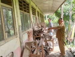 Miris..! Melihat Gedung SDN 02 Bantarsari Yang Sudah Lapuk Termakan Usia