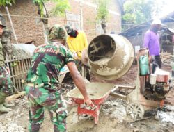 Seusai Apel Satgas TMMD Ke 119 Kodim 0509, Laksanakan Pembuatan JALING di Karangbahagia