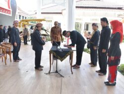 Bupati Cianjur Lantik Para Pejabat Struktural Dan Fungsional Dilingkungan Pemerintah Daerah