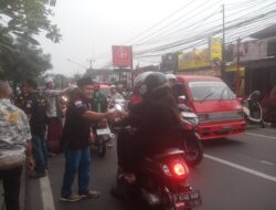 300 Paket Takjil Dibagikan di Depan Pendopo Cianjur