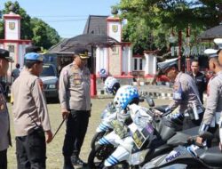 Kapolres Wonogiri Cek Ranmor, Dishub Pasang Rambu Tambahan