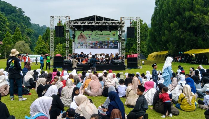 Rihlah Camp Mutiara Marhamah Santuni 350 Anak Yatim, Perkuat Kepedulian Sosial di Cipanas