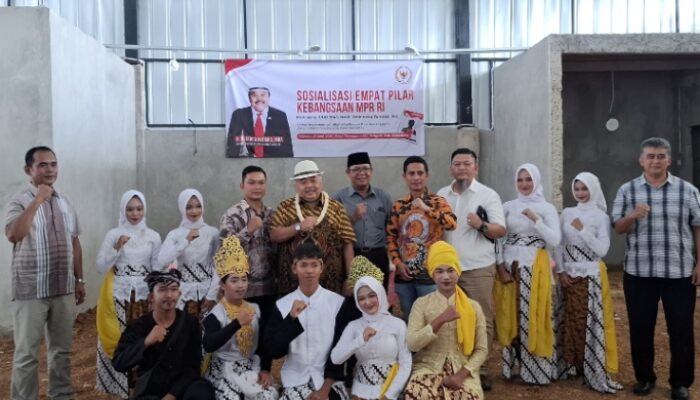 Anggota MPR RI FPKS H. Ateng Sutisna, M.B.A. Sosialisasikan Empat Pilar Kebangsaan di Desa Ciranggem Kecamatan Jatigede Kabupaten Sumedang
