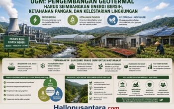 UGM: Pengembangan Geotermal Harus Seimbangkan Energi Bersih, Ketahanan Pangan, dan Kelestarian Lingkungan