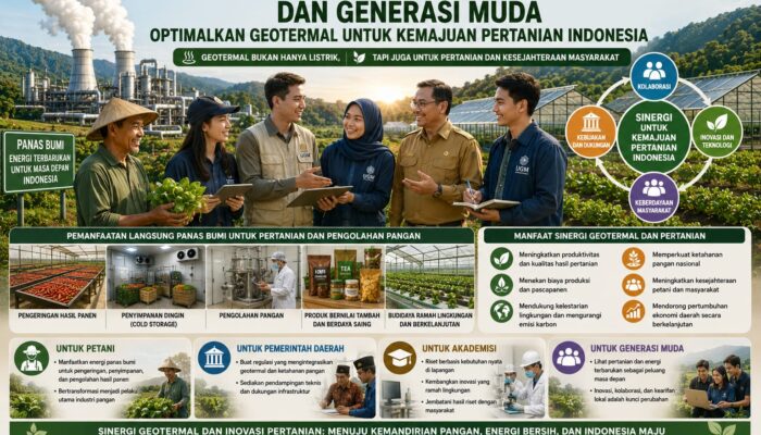 UGM Ajak Petani, Pemerintah, Akademisi dan Generasi Muda Optimalkan Geotermal untuk Kemajuan Pertanian Indonesia