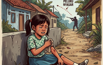 Bocah Perempuan di Setu Bekasi Jadi Korban Peluru Nyasar
