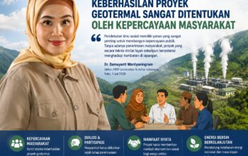 Dekan FISIP Universitas Al Azhar Indonesia: Keberhasilan Proyek Geotermal Sangat Ditentukan oleh Kepercayaan Masyarakat