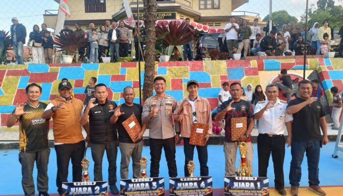 Pajar Putra Cianjur Juara Kapolres Cup I 2026, Turnamen Voli Hut Ke-80 Polri Berakhir Sukses Dan Siap Digelar Lebih Besar Tahun Depan