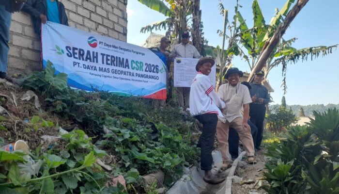 Warga Ciguntur Apresiasi Program CSR PT DMGP, Infrastruktur Lingkungan Dibangun Lewat Musyawarah dan Dukung Pengembangan Energi Panas Bumi