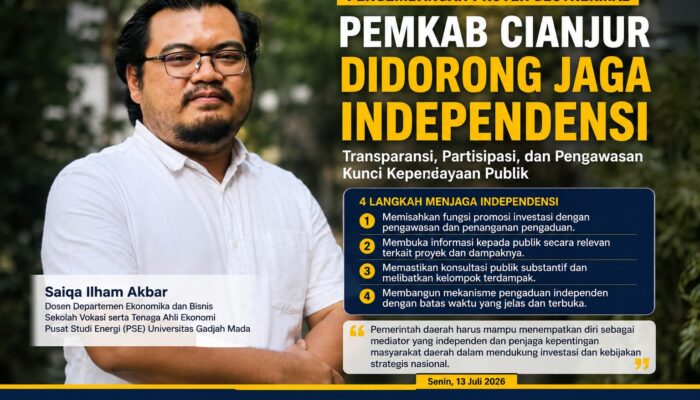 Pemkab Cianjur Didorong Jaga Independensi Dalam Pengembangan Proyek Geothermal