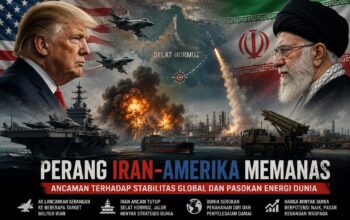 Perang Iran–Amerika Kembali Memanas, Dunia Waspadai Dampak Konflik terhadap Stabilitas Global