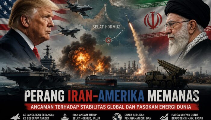Perang Iran–Amerika Kembali Memanas, Dunia Waspadai Dampak Konflik terhadap Stabilitas Global