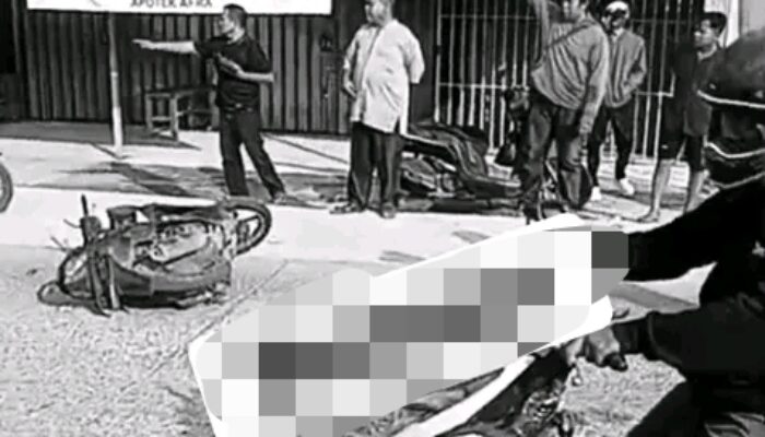 Telah Terjadi Kecelakaan M4ut di Depan Alfamidi Arah Pasar Tegal Danas, Satu Korban MD di Tempat