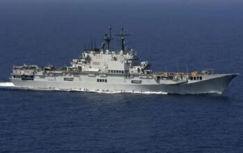 Resmi Lepas Jangkar dari Italia, Calon Kapal Induk Pertama RI Menuju Tanah Air, Dikawal Fregat Italia