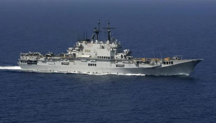 Resmi Lepas Jangkar dari Italia, Calon Kapal Induk Pertama RI Menuju Tanah Air, Dikawal Fregat Italia