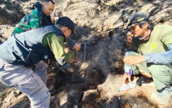 Titik Panas Muncul Lagi di Kawah Wadon, 35 Personel Gabungan Dikerahkan