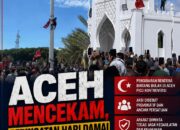 Aceh Mencekam, Peringatan Hari Damai Berujung Pengibaran Bendera Bintang Bulan