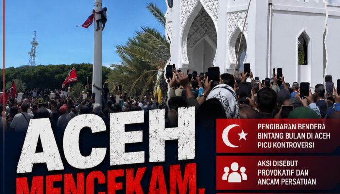Aceh Mencekam, Peringatan Hari Damai Berujung Pengibaran Bendera Bintang Bulan