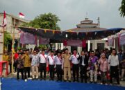 Sinergitas Anggota Polres Bekasi Bersama Ketua RT dan Warga BSR Gelar Upacara HUT Kemerdekaan RI ke-81