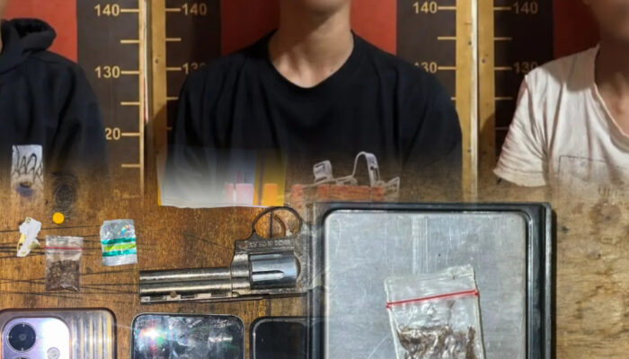 Tiga Orang Pria Diamankan Polsek Sukatani, DidugaTerkait Penyalahgunaan Narkoba