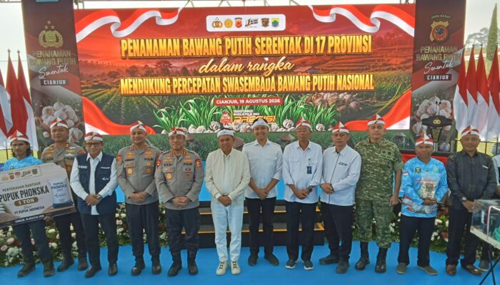 Polri dan Pemerintah Perluas Tanam Bawang Putih, Target Swasembada Dipercepat