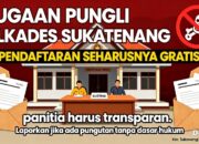 Wow Pesan Grup Panitia Pilkades Sukatenang Tersebar ,Dugaan pungli mencuat , ..!