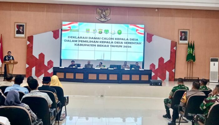 Komitmen Amankan Pilkades Serentak 2026, Kodim 0509 Kabupaten Bekasi Siap Jaga Kamtibmas