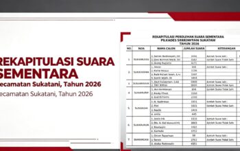Pilkades Serentak Sukatani 2026: Ini Hasil Rekapitulasi Suara Sementara di 7 Desa