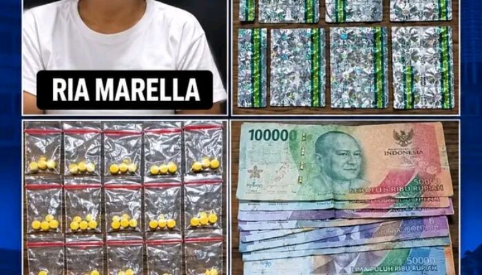 Satresnarkoba Polres Metro Bekasi, Ringkus Pengedar Obat Keras Ilegal di Sukajaya
