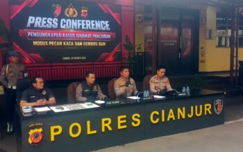 Polisi Bongkar Sindikat Pecah Kaca dan Gembos Ban, Kerugian Ditaksir Rp4,1 Miliar