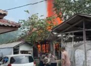 Rumah Warga Pakuwon Cianjur Terbakar, Kerugian Capai Rp300 Juta