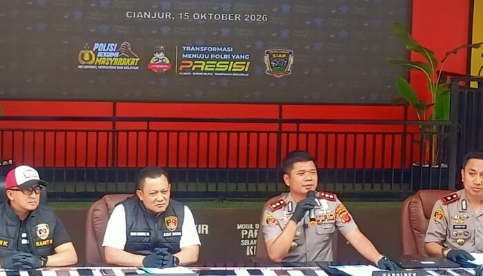 Polisi Ungkap Operasional Judi Online di Sukaresmi, Sembilan Tersangka Ditahan