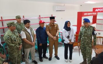 Danpuspom TNI Tinjau KDKMP Desa Cipanas, Pemdes Harapkan Segera Beroperasi