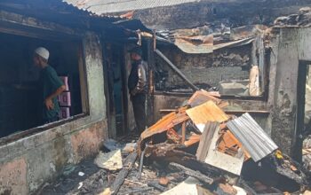 Kebakaran Kontrakan di Cipanas, Tujuh Penghuni Kehilangan Tempat Tinggal