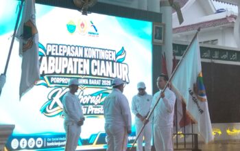 Bupati Cianjur Lepas 586 Atlet Porprov XV Jabar, Targetkan Tembus 15 Besar