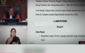MK Putuskan Gugatan Syarat Pendidikan Wapres Gibran Tidak Dapat Diterima
