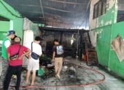 Kebakaran Gudang Sayur di Cigombong Cianjur, Barang dan Dokumen Pegawai Hangus