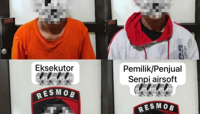 Sempat Viral di Medsos, Satreskrim Polrestro Bekasi Ungkap Kasus Pencurian dengan Kekerasan Menggunakan Airsoft Gun