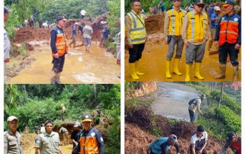 Pemkab Bogor Gercep Tangani Longsor, Akses Jalan Nanggung–Jasinga Segera Normal