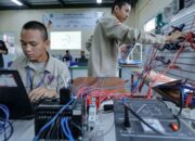 Keseruan Lomba LKS di SMKN 1 Cimahi