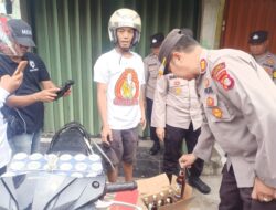 Dibulan Suci Ramdhan, Polsek Cikarang Utara Amankan Puluhan Miras