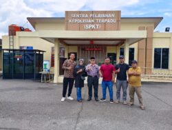 Kades Pedamaran VI Laporkan Oknum Wartawan Nakula Dengan Pasal Berlapis