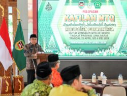 Penjabat Bupati Purwakarta Lepas Kafilah MTQ Jabar ke-38