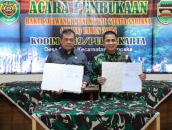 Kolaborasi Membangun Negeri, Penjabat Bupati dan Dandim Purwakarta Buka BSMSS 2024