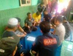 Polsek Cibinong Bersama Team INAFIS Polres Bogor Lakukan Olah TKP Terkait Penemuan Mayat di Depan Gerbang BRIN Cibinong