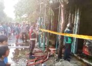 Sebuah Bangunan Toko di Babelan Bekasi, Hangus Dilalap Sijago Merah