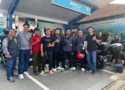 PLN UP3 Garut Hadirkan Layanan Listrik Yang Handal Pada SPKLU dan SPLU Untuk Alva Rider Community