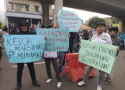 Aliansi Peduli Selat Sunda Gelar Aksi Demo di Depan Kantor BPTD Kelas II Banten